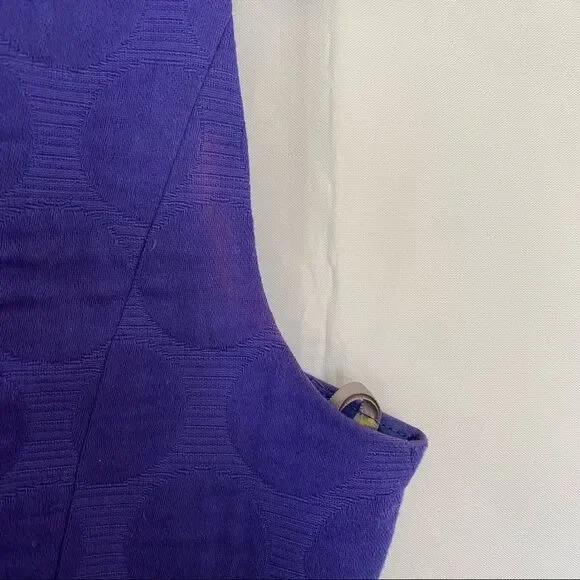 Just Taylor Purple Grommet Polka Dot Ribbon - Picture 6 of 11